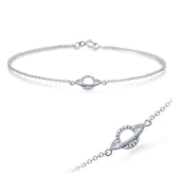 Chic Saturn CZ Bracelet BRS-1097