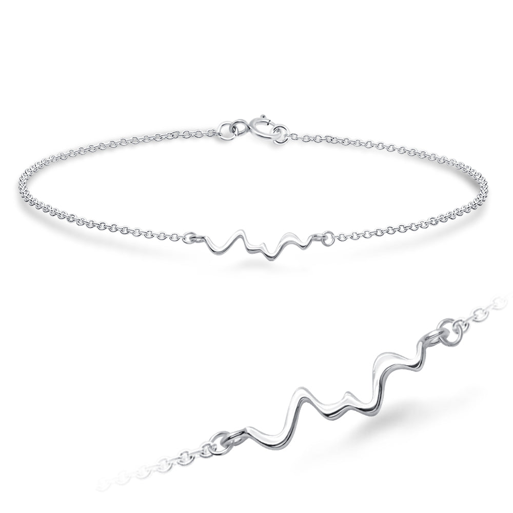 Heart Wave Bracelet BRS-1110