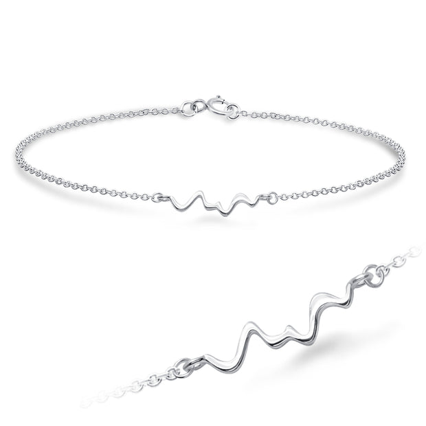 Heart Wave Bracelet BRS-1110