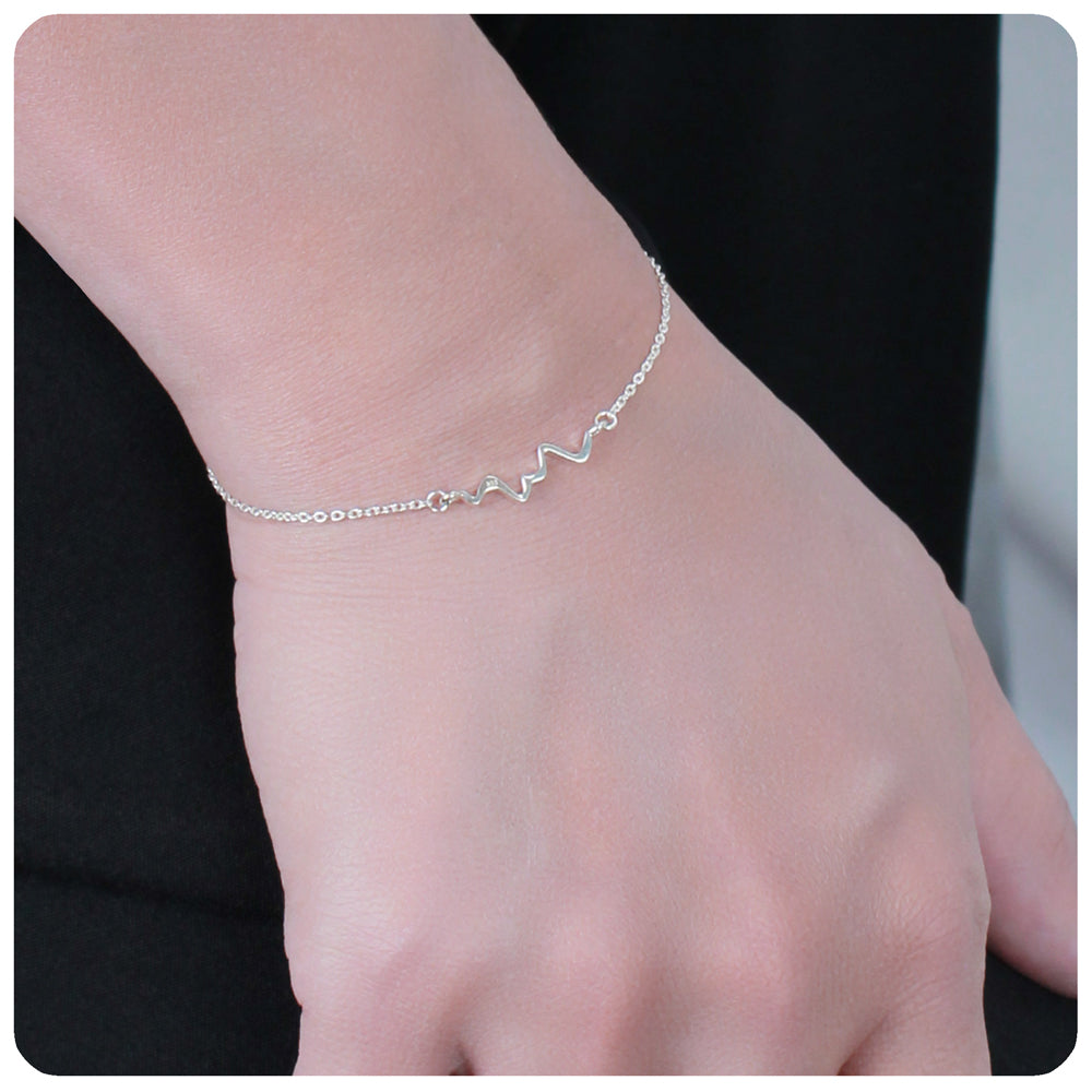 Heart Wave Bracelet BRS-1110