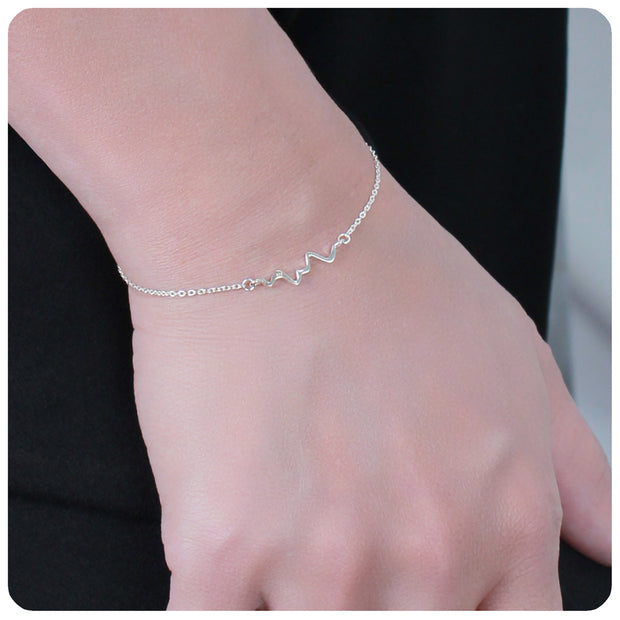 Heart Wave Bracelet BRS-1110