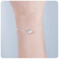 Sunflower CZ Bracelet BRS-1115