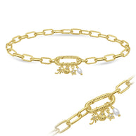 Nautical Charm Chain Bracelet BRS-1201