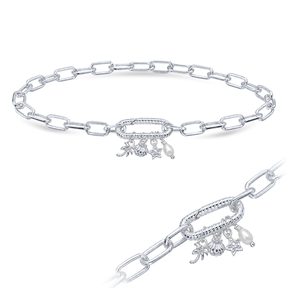 Nautical Charm Chain Bracelet BRS-1201