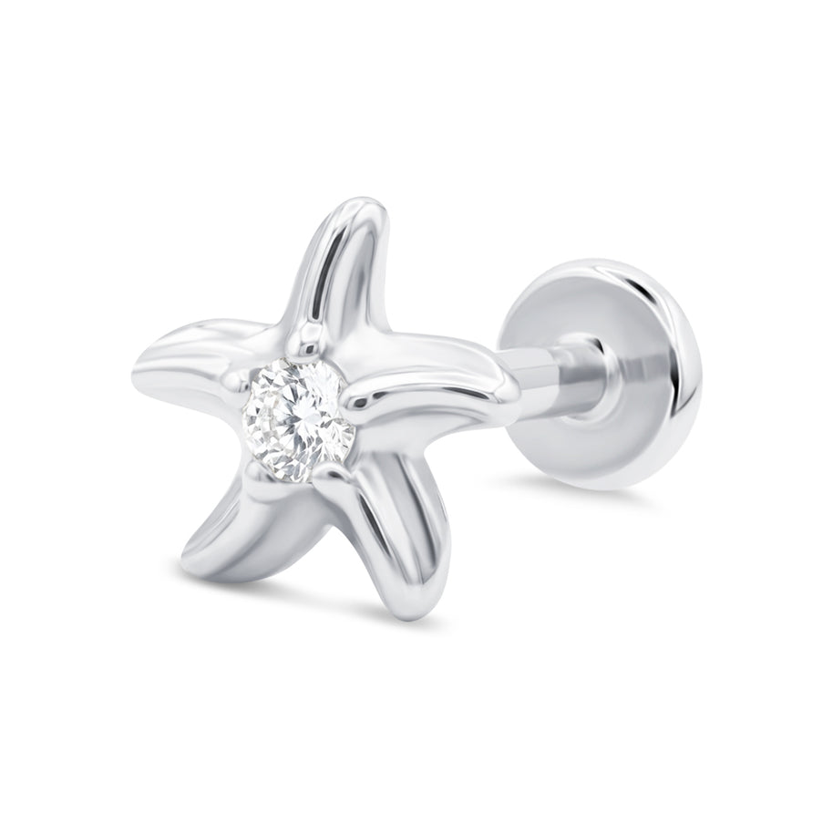 Starfish Flat Back Piercing EBB-3696
