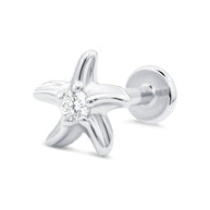 Starfish Flat Back Piercing EBB-3696