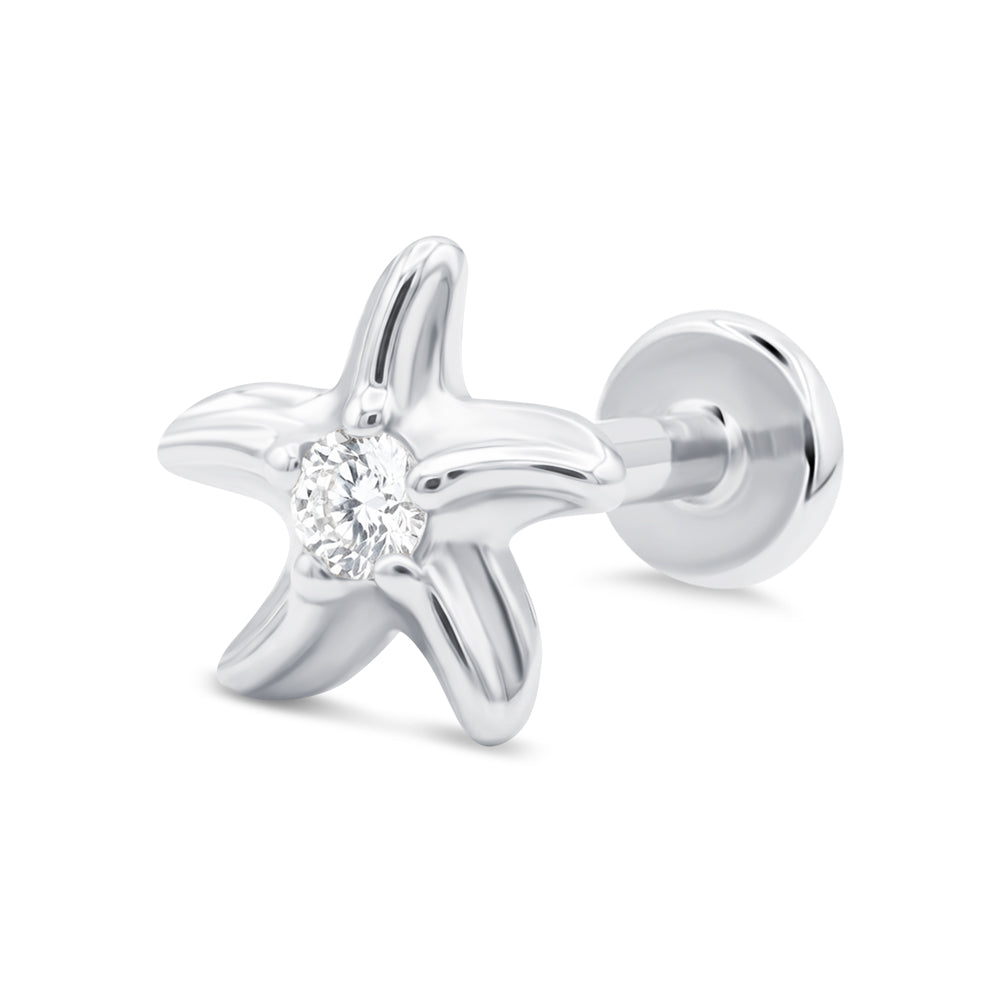Starfish Flat Back Piercing EBB-3696