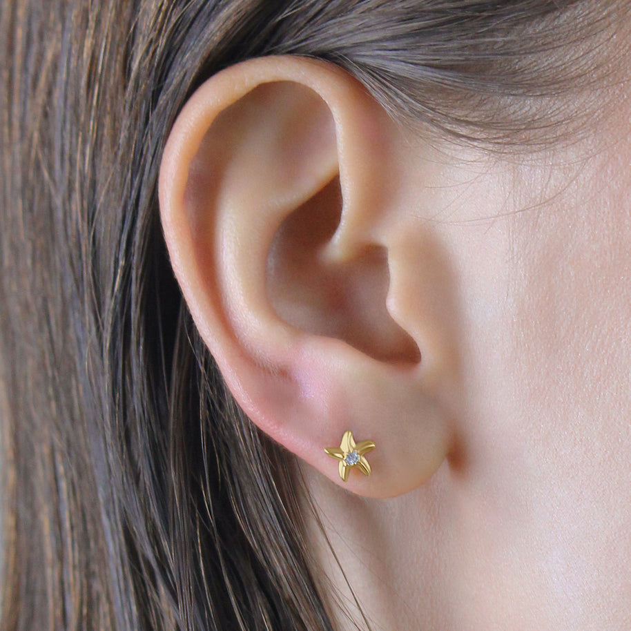 Starfish Flat Back Piercing EBB-3696