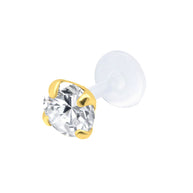 Shine Crystal CZ Stone Helix Ear EBO-2142