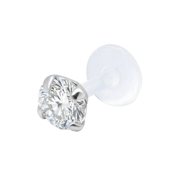 Shine Crystal CZ Stone Helix Ear EBO-2142