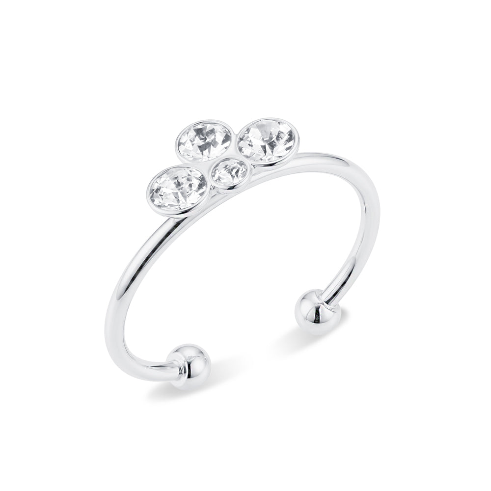 Crystal Bloom Ear Cuff EC-1109