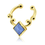 Blue Quartz Ear Cuff EC-1128