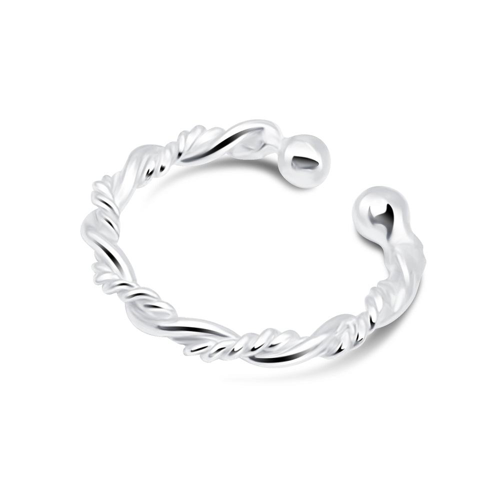 Twisted Rope Ear Cuff EC-1136