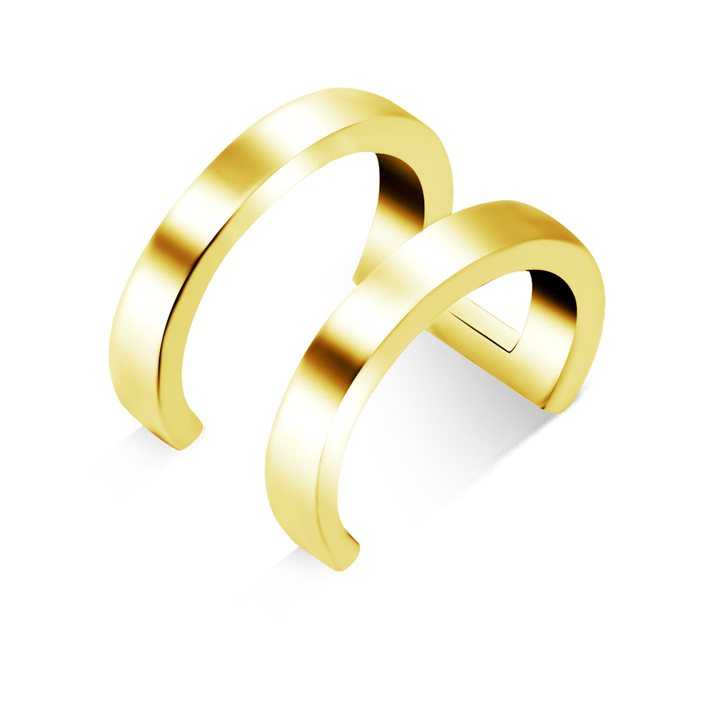 Double Wide Band Ear Cuff EC-1138