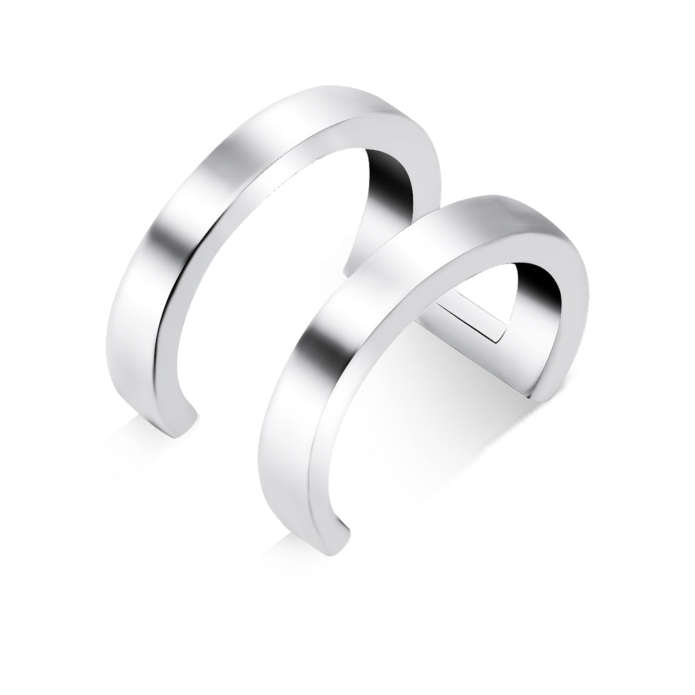 Double Wide Band Ear Cuff EC-1138