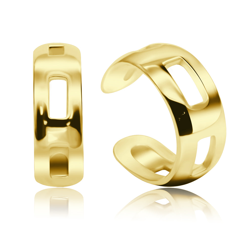 Cutout Wide Band Ear Cuff EC-1144
