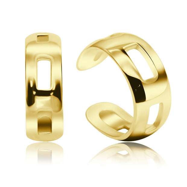 Cutout Wide Band Ear Cuff EC-1144