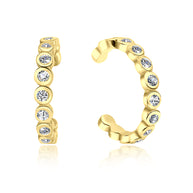 Bezel CZ Eternity Ear Cuff EC-1146