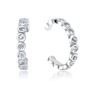 Bezel CZ Eternity Ear Cuff EC-1146