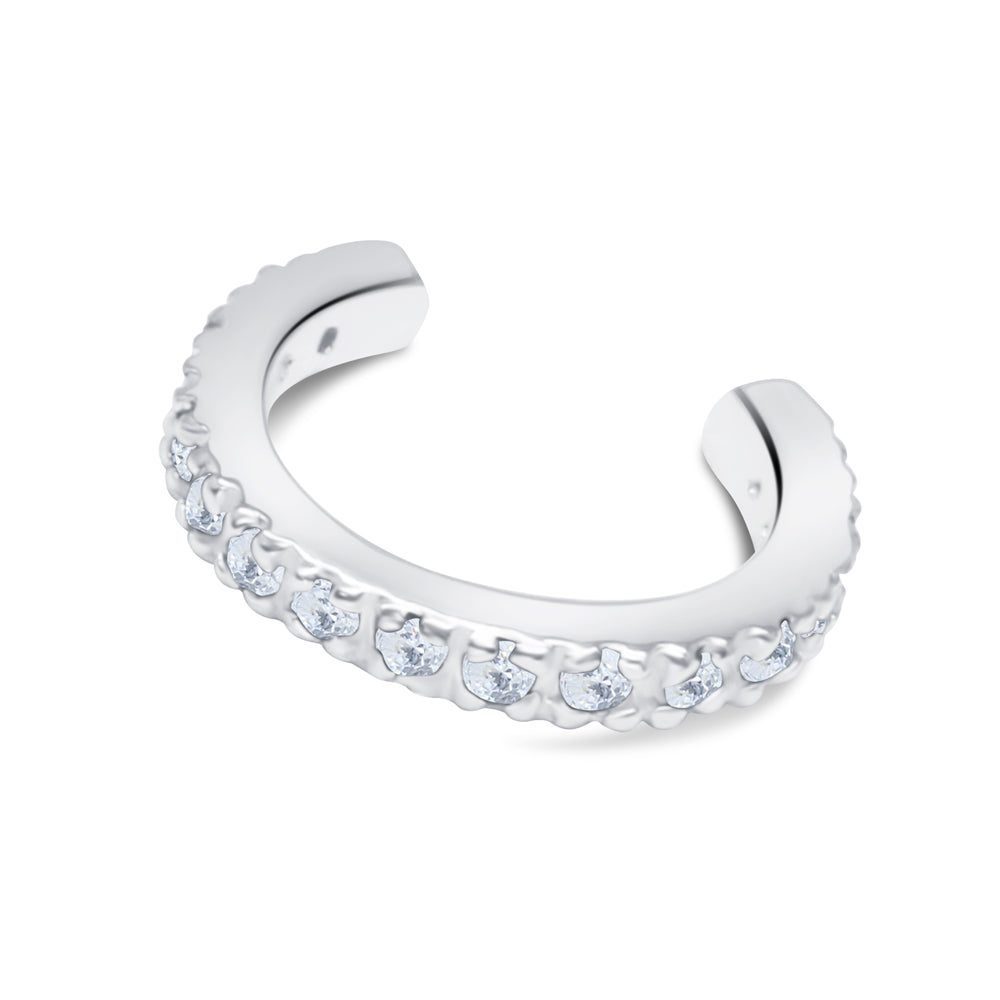 Pavé Eternity CZ Ear Cuff EC-1168