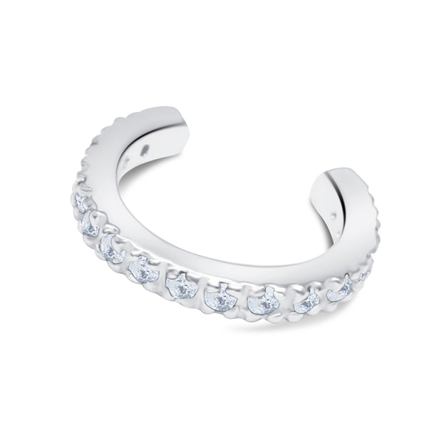 Pavé Eternity CZ Ear Cuff EC-1168