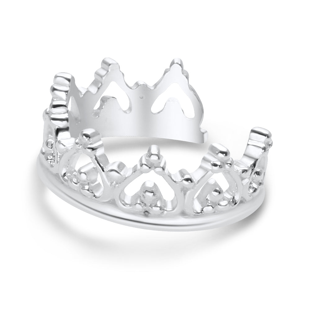 Crown Filigree Ear Cuff EC-1174