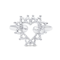 Filigree Heart Ear Cuff EC-1182