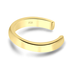 Wide Flat Band Ear Cuff EC-1195