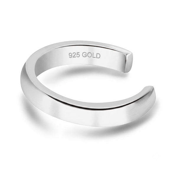 Wide Flat Band Ear Cuff EC-1195