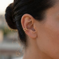 Double Wire Band Ear Cuff EC-1203