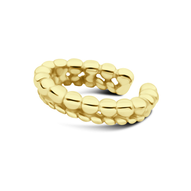 Double Beaded Band Ear Cuff EC-1217