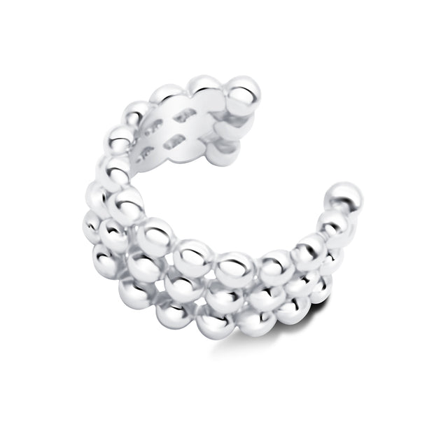 Triple Row Beaded Ear Cuff EC-1238