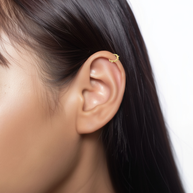 Geometric Double Band CZ Ear Cuff EC-1239
