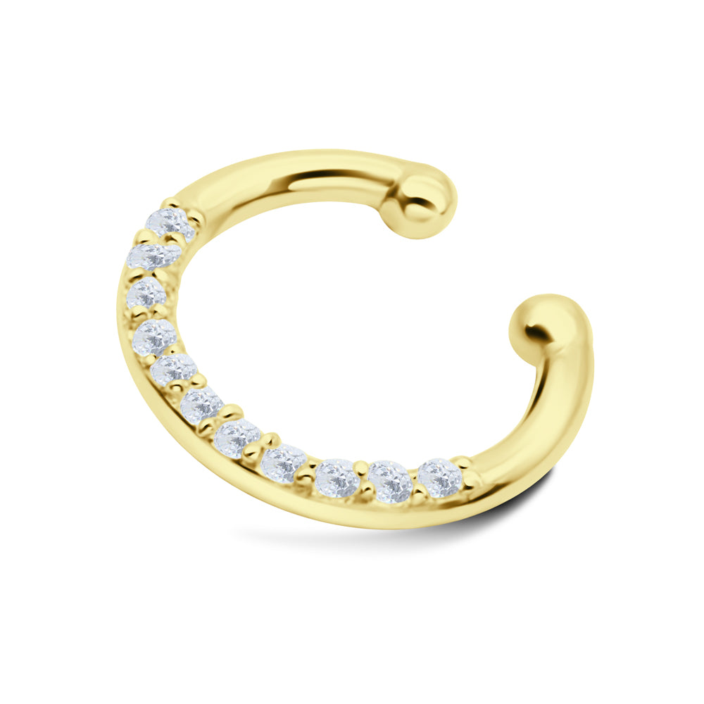 Pavé CZ Ear Cuff EC-1241
