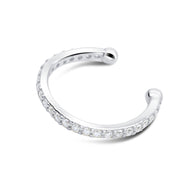 Double Band Pavé CZ Ear Cuff EC-1249