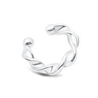 Spiral Silver Ear Cuff EC-1288