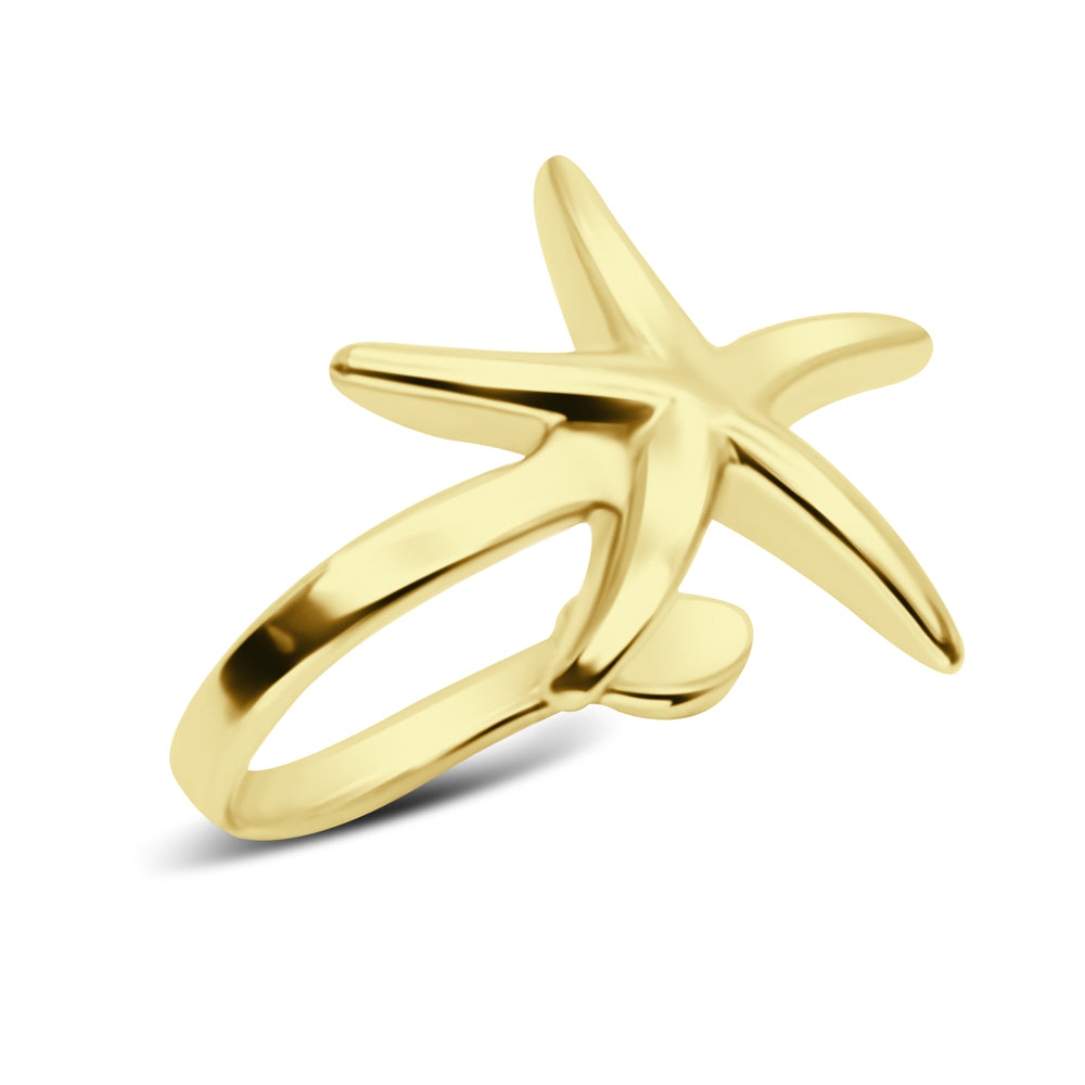 Starfish Sculptural Ear Cuff EC-1294