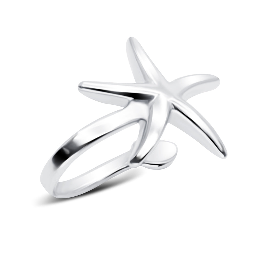 Starfish Sculptural Ear Cuff EC-1294