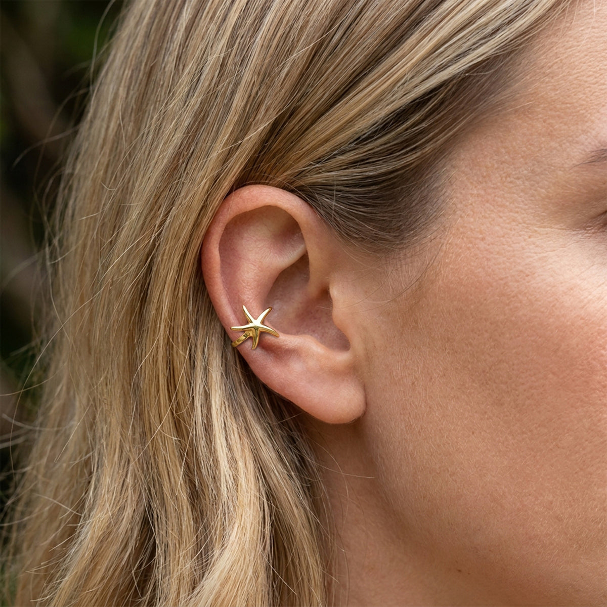 Starfish Sculptural Ear Cuff EC-1294