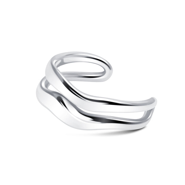 Double Wave Ear Cuff EC-1321