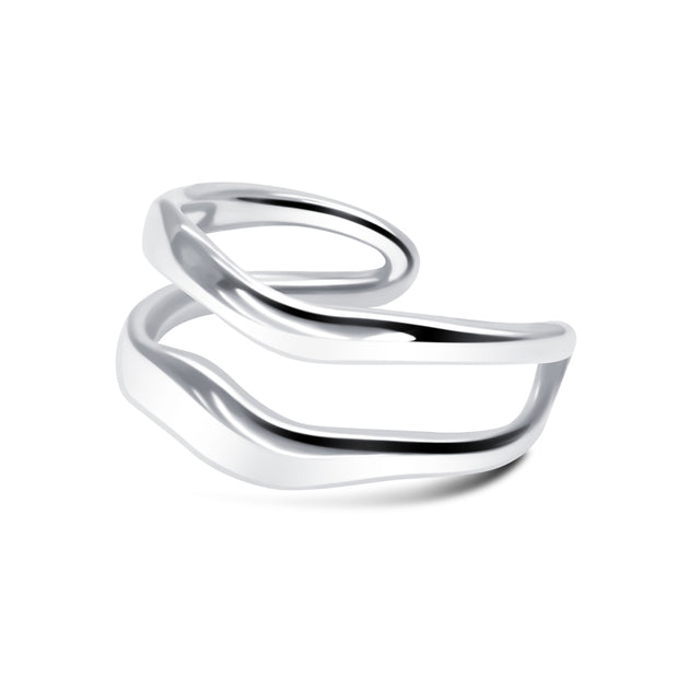 Plain Silver Ear Cuff EC-1322