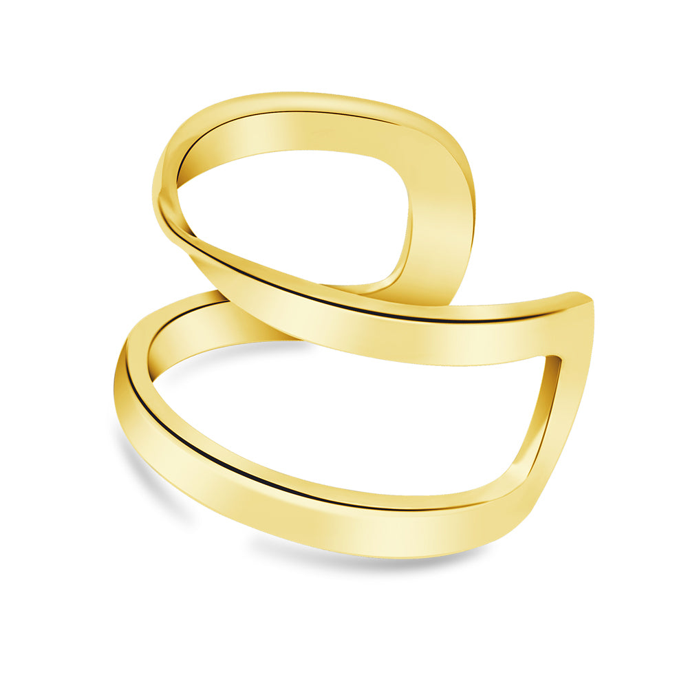 Modern Double Band Ear Cuff EC-1323