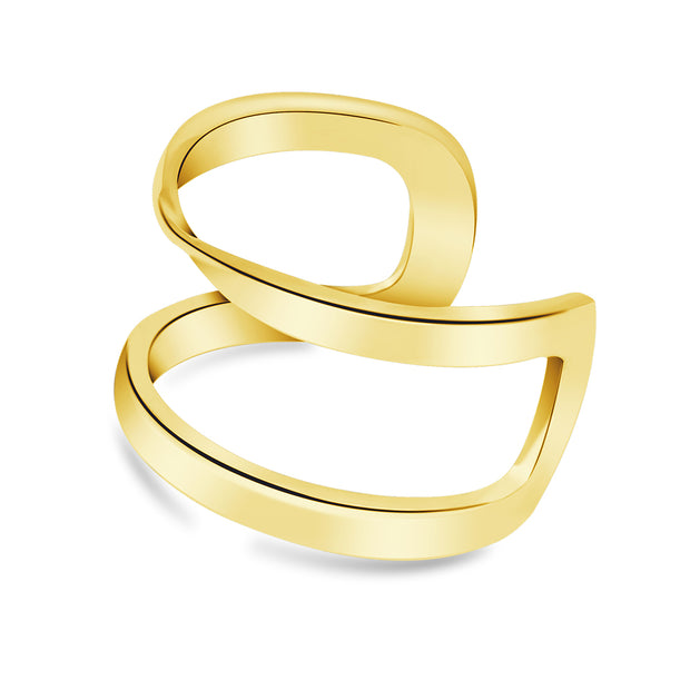 Modern Double Band Ear Cuff EC-1323