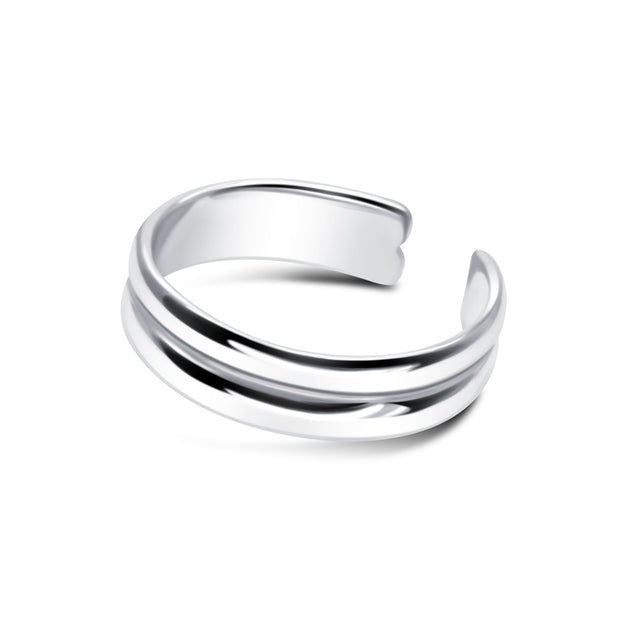 Wide Double Band Ear Cuff EC-1325