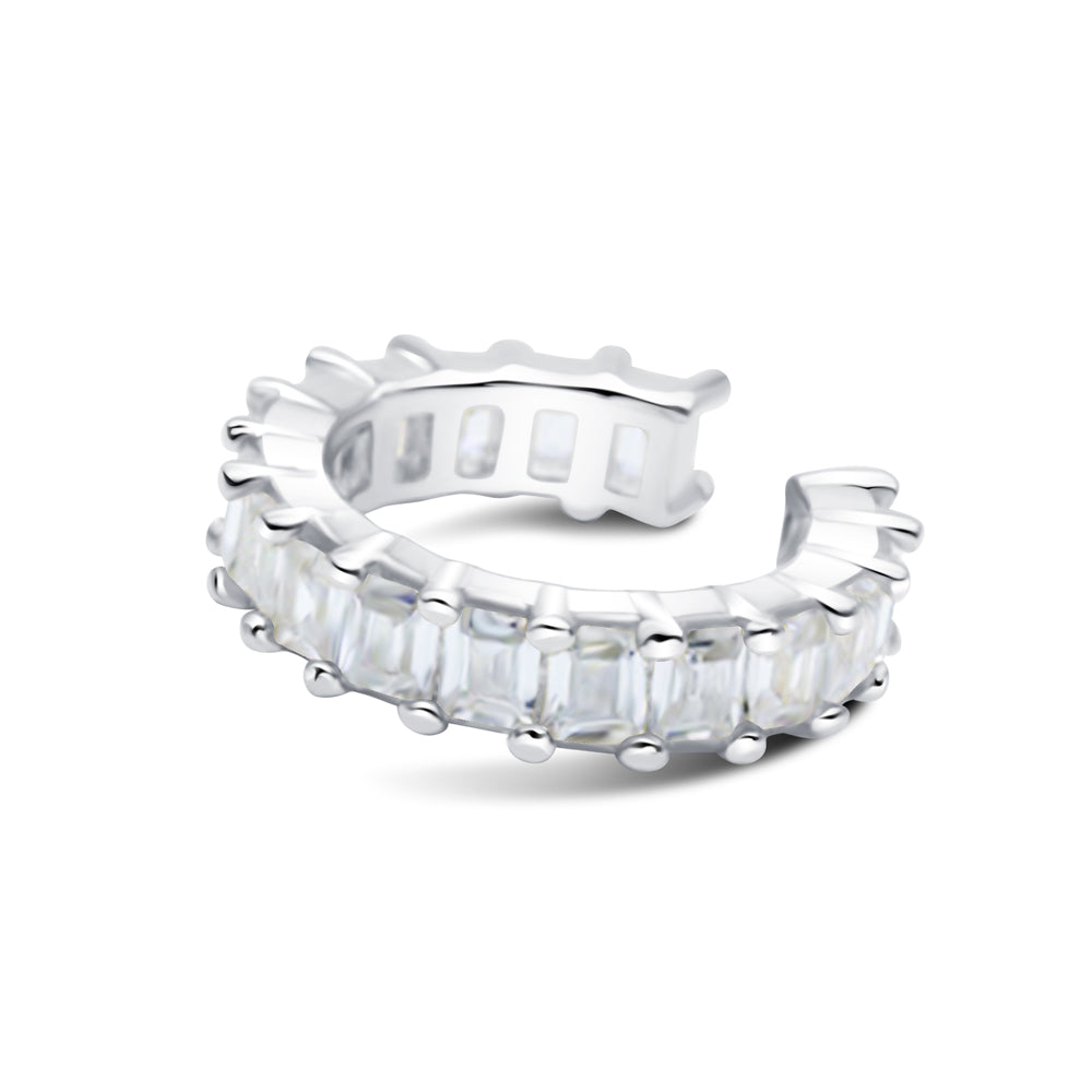 Baguette CZ Eternity Ear Cuff EC-1346
