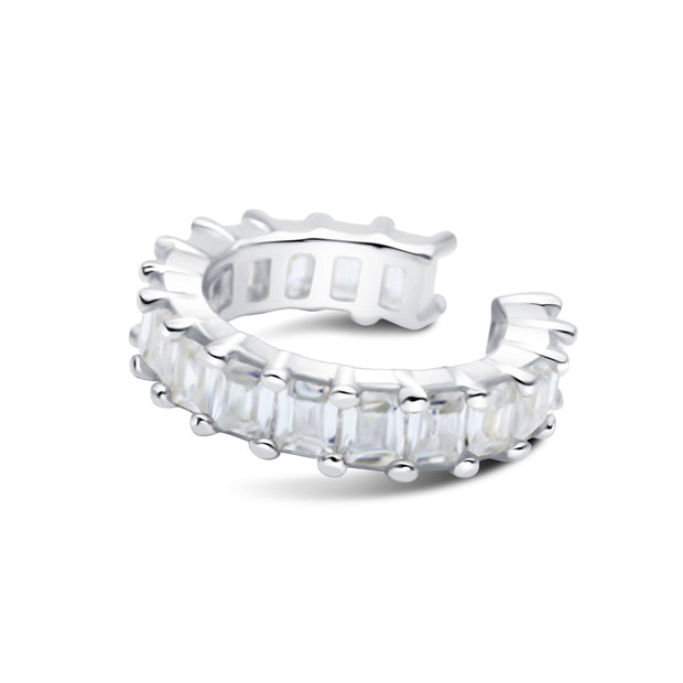 Baguette CZ Eternity Ear Cuff EC-1346