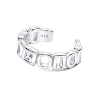 Geometric Open Frame CZ Ear Cuff EC-1361