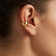 Wide Plain Dome Ear Cuff EC-1362