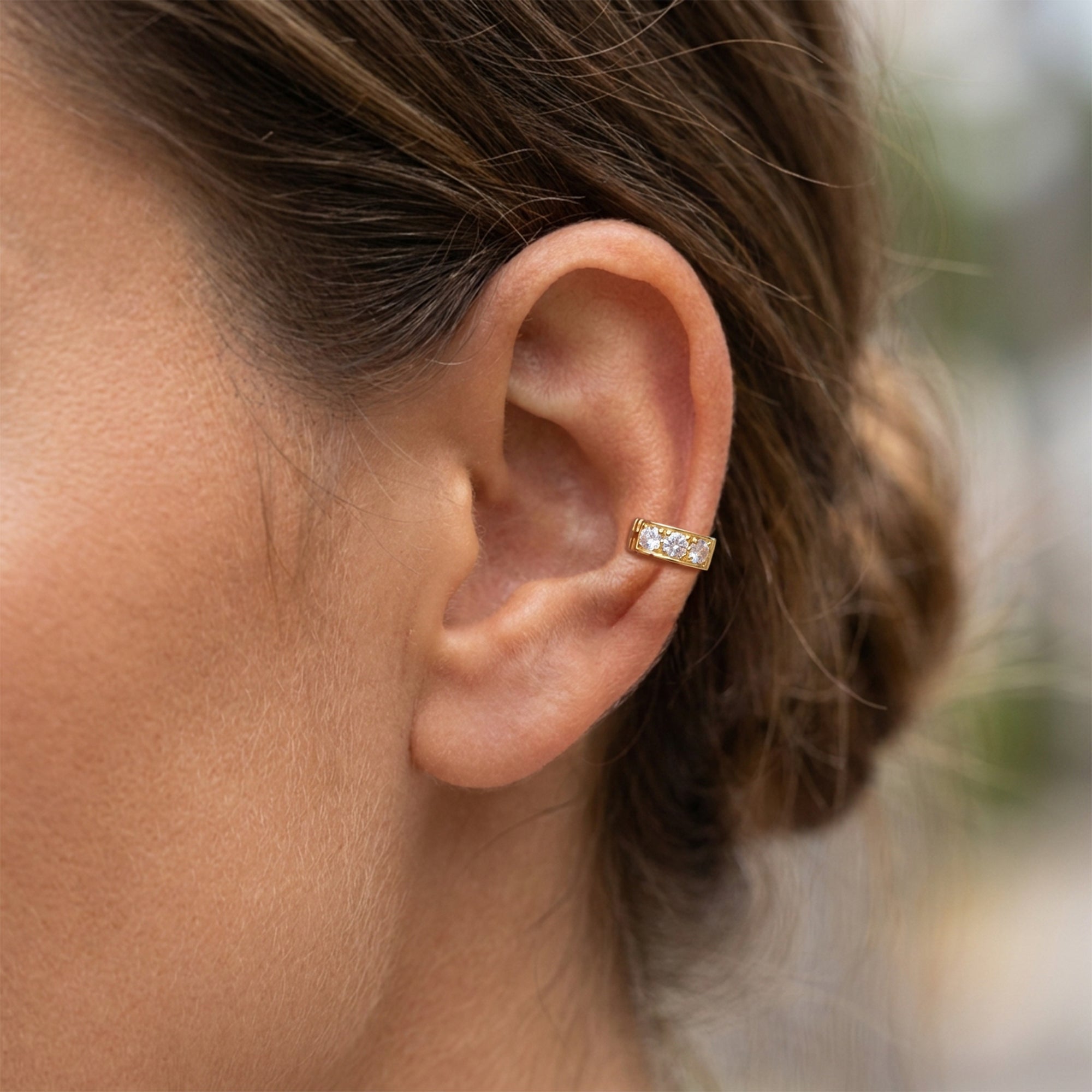 Watch-Link Triple CZ Ear Cuff EC-1365