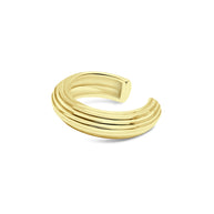 Multi Ridge Ear Cuff EC-1384
